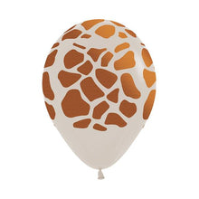 Load image into Gallery viewer, Metallic Animal Print Latex Balloon, 11&quot;
