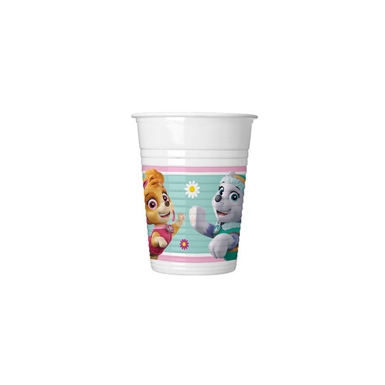 Paw Patrol Skye & Everest - Bordjes 8 stuks Paw Patrol Skye & Everest - Bordjes 8 stuks