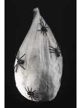 Load image into Gallery viewer, Animated Hanging Spider Larva Decoration, Glow In The Dark
