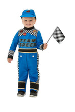 Load image into Gallery viewer, Toddler Racing Car Driver Costume Onesie
