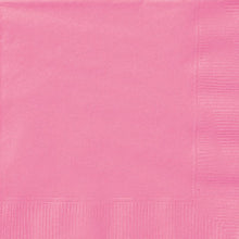 Load image into Gallery viewer, Hot Pink Solid Beverage Napkins, 20ct
