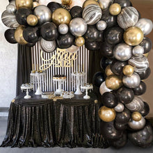 Load image into Gallery viewer, 12&quot; Latex Balloon, Metallic Black
