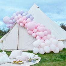 Load image into Gallery viewer, Luxe Pastel Pink and Purple Balloon Arch Kit
