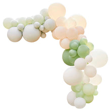 Load image into Gallery viewer, Sage, Nude &amp; White Balloon Arch Kit
