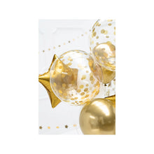 Load image into Gallery viewer, Golden Dots Crystal Clear Orb ( 40cm )
