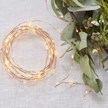 Load image into Gallery viewer, Rose Gold String Lights, Battery Operated, 3M
