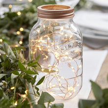 Load image into Gallery viewer, Rose Gold String Lights, Battery Operated, 3M
