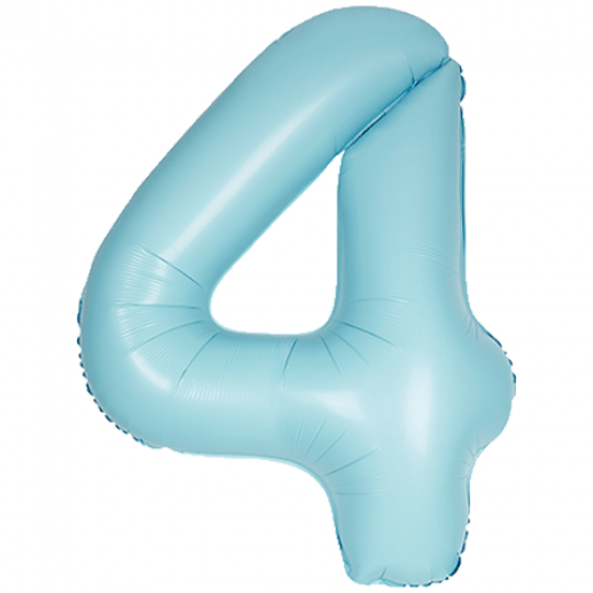 Number 4 discount helium balloon