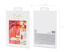 Load image into Gallery viewer, Red Shimmer Curtain Backdrop
