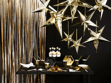 Load image into Gallery viewer, Matte Gold Shimmer Curtain Backdrop
