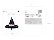Load image into Gallery viewer, Foil balloon Witch&#39;s hat, 66.5 x 57.5 cm
