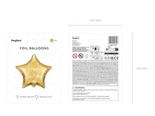 Load image into Gallery viewer, Happy New Year Gold Foil Star Balloon
