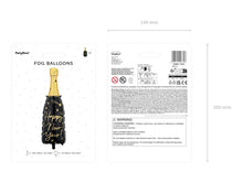 Load image into Gallery viewer, Foil Balloon Bottle Happy New Year - 39.5 x 98 cm
