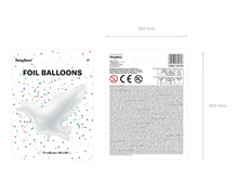 Load image into Gallery viewer, White Dove Foil Balloon - 77x66cm
