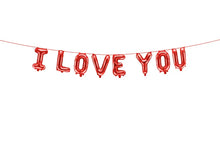 Load image into Gallery viewer, Foil balloon I Love You, 260x40 cm
