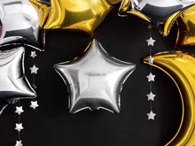 Load image into Gallery viewer, Solid Star Foil Balloon 20&quot; - Silver
