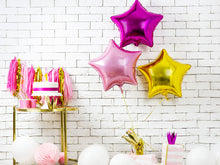 Load image into Gallery viewer, Solid Star Foil Balloon 20&quot;, Packaged - Pastel Pink
