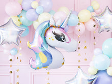 Load image into Gallery viewer, Magical Unicorn Head Foil Balloon

