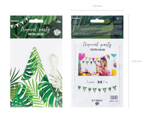 Load image into Gallery viewer, Tropical Party Flag Banner
