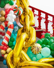 Load image into Gallery viewer, Gold Foil Balloon Garland Chain - 6.7m
