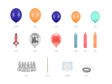 Load image into Gallery viewer, Rocket Balloon Garland - 154x130cm
