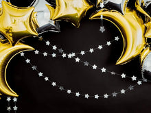 Load image into Gallery viewer, Silver Star Garland - 3.6m
