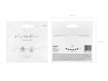Load image into Gallery viewer, Silver Star Garland - 3.6m
