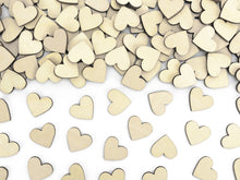 Load image into Gallery viewer, Wooden Hearts Table Confetti
