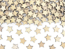 Load image into Gallery viewer, Wooden confetti Stars, 2x2cm
