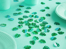 Load image into Gallery viewer, Metallic confetti Leaves, green, 15 g
