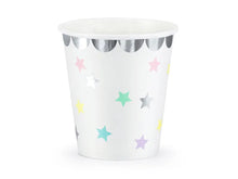 Load image into Gallery viewer, Pastel Stars Cups, 180 ml - 6pcs
