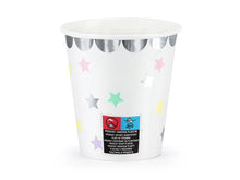 Load image into Gallery viewer, Pastel Stars Cups, 180 ml - 6pcs
