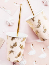 Load image into Gallery viewer, Lovely Swan cups, 260 ml - 6pcs
