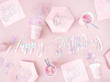 Load image into Gallery viewer, Happy B&#39;day! Cups, light powder pink, 220ml
