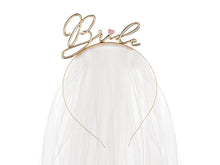 Load image into Gallery viewer, Bride To Be Metal Headband
