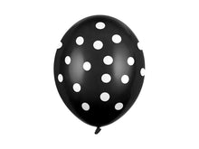 Load image into Gallery viewer, Balloons 30cm, Dots, Pastel Black
