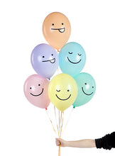Load image into Gallery viewer, Pastel Smileys Latex Balloon - 30cm
