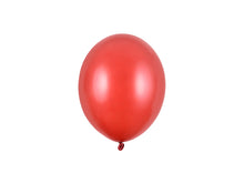 Load image into Gallery viewer, 5&quot; Latex Balloon - Metallic Poppy Red
