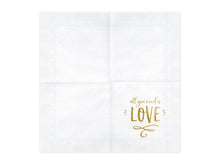 Load image into Gallery viewer, Napkins - All You Need Is Love

