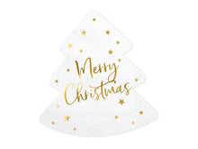 Load image into Gallery viewer, Napkins Christmas tree - Merry Christmas, 16x16.5cm
