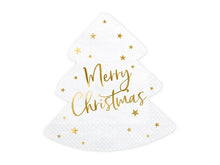 Load image into Gallery viewer, Napkins Christmas tree - Merry Christmas, 16x16.5cm
