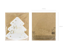 Load image into Gallery viewer, Napkins Christmas tree - Merry Christmas, 16x16.5cm

