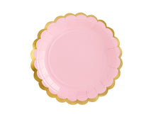 Load image into Gallery viewer, Light Pink Dessert Plates - 6pcs
