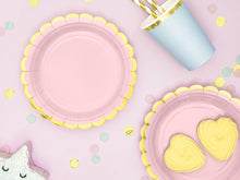 Load image into Gallery viewer, Light Pink Dessert Plates - 6pcs
