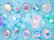 Load image into Gallery viewer, Mermaid Plates - Shell, iridescent, 18.5 cm
