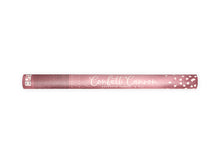 Load image into Gallery viewer, Heart Shaped Confetti Cannon, Rose Gold, 60cm
