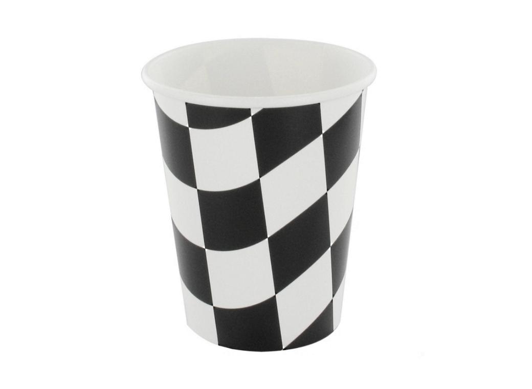 Racing Stripes FSC Paper Cups - 10ct – PartyTime Malta