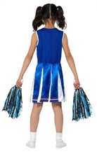 Load image into Gallery viewer, Blue Cheerleader Girl Child Costume - Small
