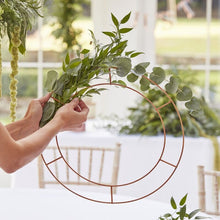 Load image into Gallery viewer, Ginger Ray Hanging Chandelier Wedding Hoop
