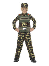 Load image into Gallery viewer, Camouflage Military Boy Costume - Small 4-6
